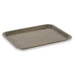 Serveerimisalus melamiinist 265x325mm Wengé - Roltex - Fourniresto