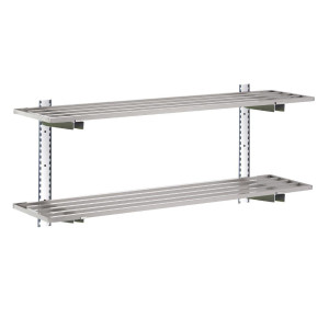 Seinariiul avatud disainiga roostevabast terasest - L1400 x S 400 mm - Gastro M - Fourniresto