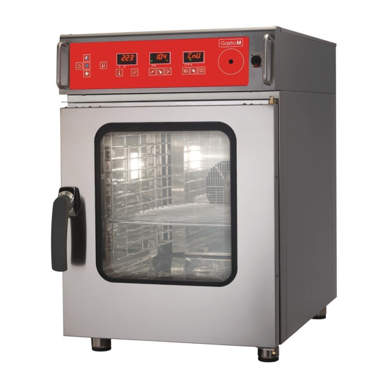Four Mixte À Injection Directe Slim- 6 X GN 1/1 - Gastro M
Direct Injection Slim Combi Oven - 6 X GN 1/1 - Gastro M Four Mixte À Injection Directe Slim- 6 X GN 1/1 - Gastro M
Direct Injection Slim Combi Oven - 6 X GN 1/1 - Gastro M