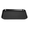 Nelikantne libisemisvastane klaaskiust EpicTread must 350mm - Cambro - Fourniresto