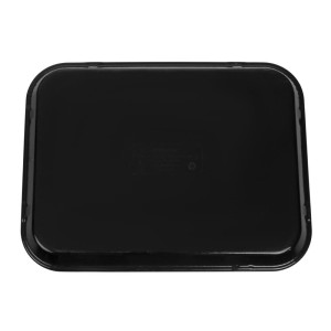 Nelikantne libisemisvastane klaaskiust EpicTread must 350mm - Cambro - Fourniresto