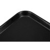 Nelikantne libisemisvastane klaaskiust EpicTread must 350mm - Cambro - Fourniresto