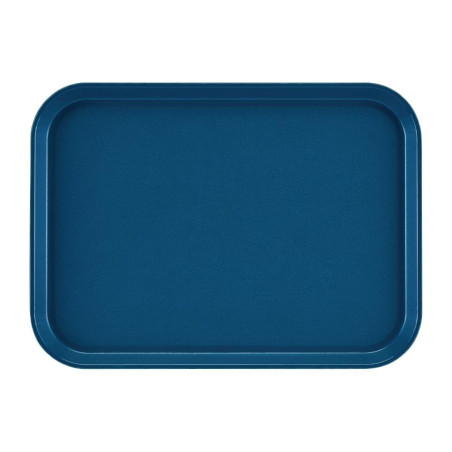 Nelikantne libisemisvastane klaaskiust EpicTread sinine 350 mm - Cambro - Fourniresto