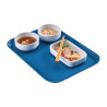 Nelikantne libisemisvastane klaaskiust EpicTread sinine 350 mm - Cambro - Fourniresto