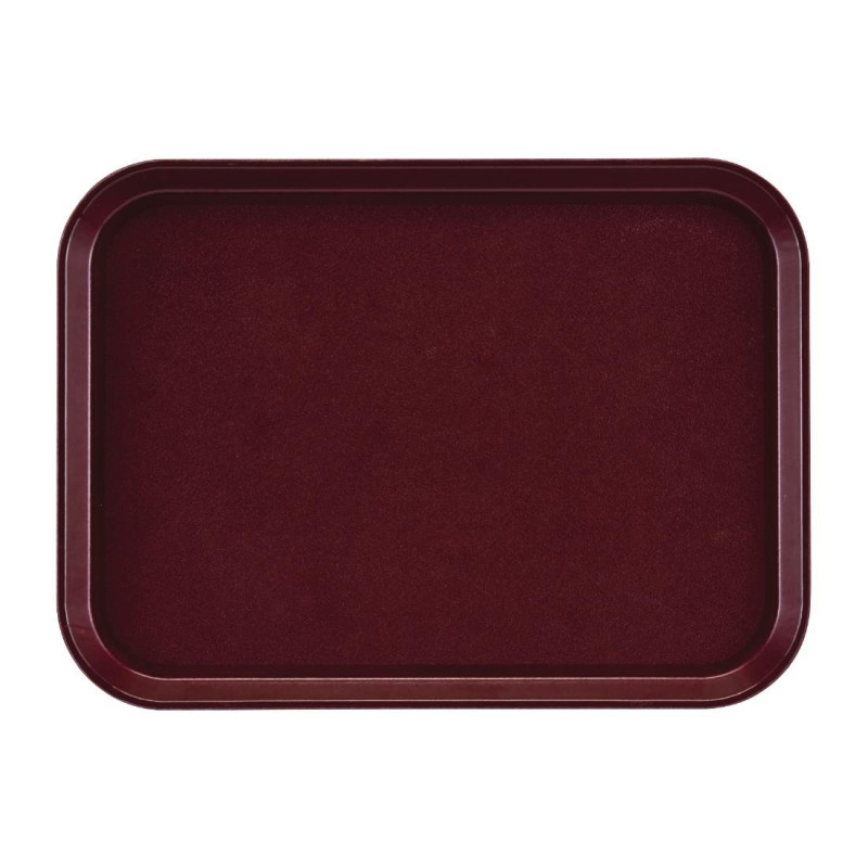 Nelikantne libisemisvastane klaaskiust EpicTread Bordeaux 350mm - Cambro - Fourniresto