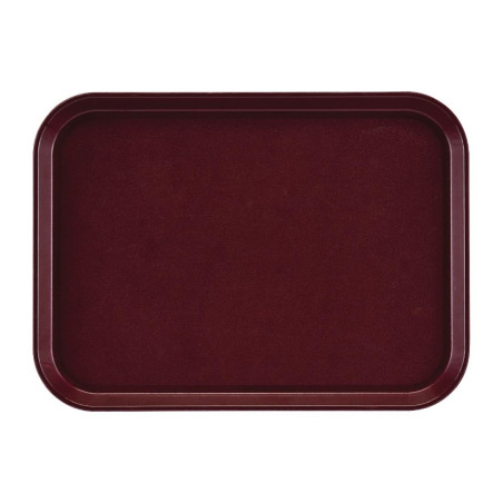 Nelikantne libisemisvastane klaaskiust EpicTread Bordeaux 350mm - Cambro - Fourniresto