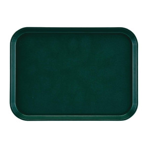 Nelikantne libisemisvastane klaaskiust EpicTread roheline alusplaat 415mm - Cambro - Fourniresto