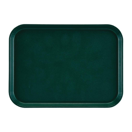 Nelikantne libisemisvastane klaaskiust EpicTread roheline alusplaat 415mm - Cambro - Fourniresto