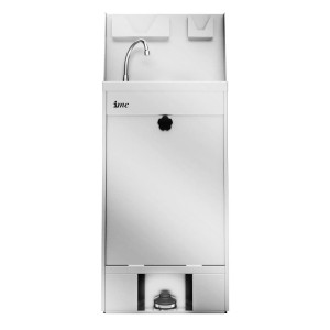 Käsimügamise mobiilne roostevabast terasest pesulaam - 20L - FourniResto