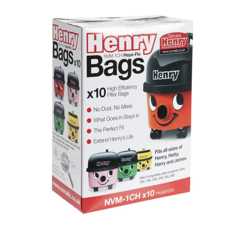 Henry Vacuum Bags - Pack of 10 - FourniResto - Fourniresto Henry Vacuum Bags - Pack of 10 - FourniResto - Fourniresto