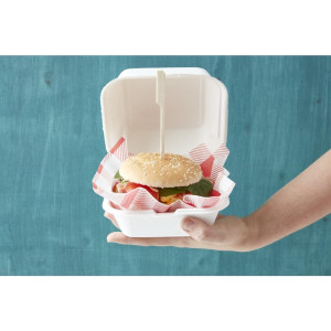 Hamburgerrullid komposteeritavad - P 153mm - 500 tk komplektis - Fiesta Green