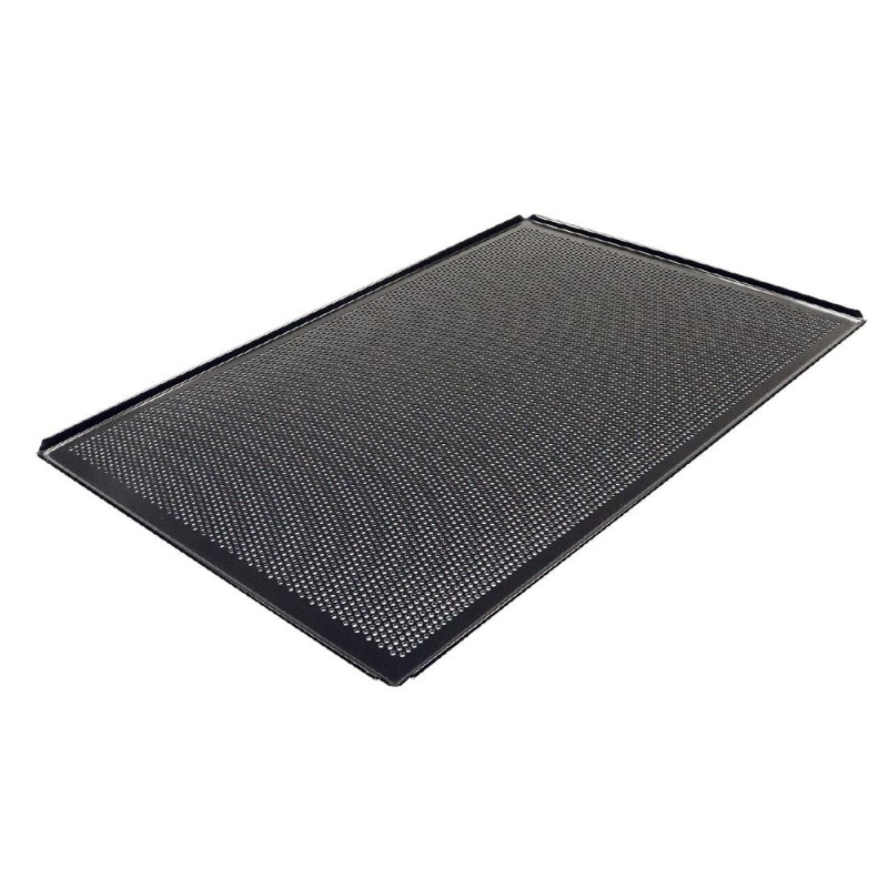 Perforated Non-Stick Tyneck Cooking Plate - L 600 x W 400mm - Schneider Perforated Non-Stick Tyneck Cooking Plate - L 600 x W 400mm - Schneider