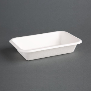 Komposteeritavad suhkruroost valmistatud karbid 180mm - 50 tk komplektis - Fiesta Green