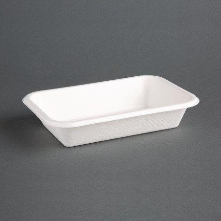Komposteeritavad suhkruroost valmistatud karbid 180mm - 50 tk komplektis - Fiesta Green