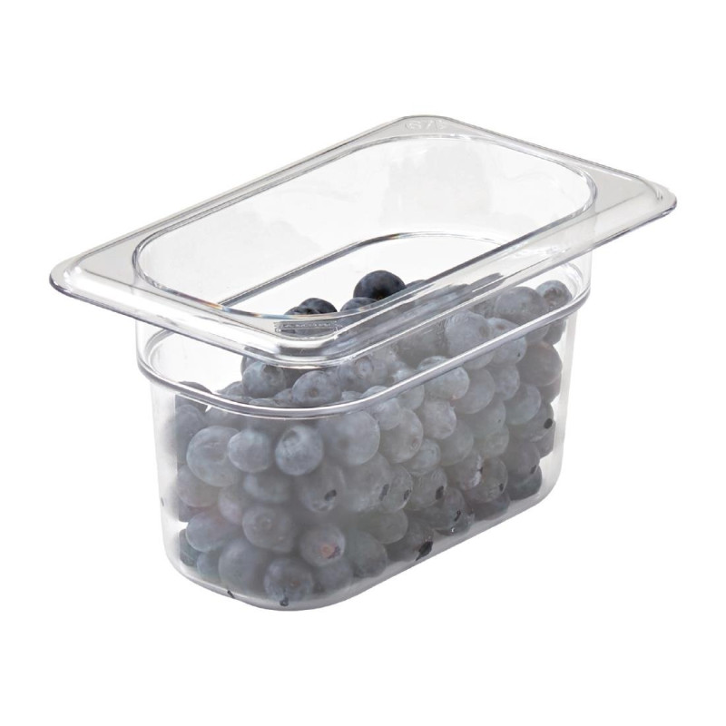 Bac Camview GN 1/9 H 100mm - Cambro - Fourniresto Bac Camview GN 1/9 H 100mm - Cambro - Fourniresto