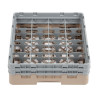 Klaaside hoidik 16 sektsiooniga Camrack beige - L 500 x S 500 mm - Cambro