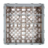 Klaaside hoidik 16 sektsiooniga Camrack beige - L 500 x S 500 mm - Cambro