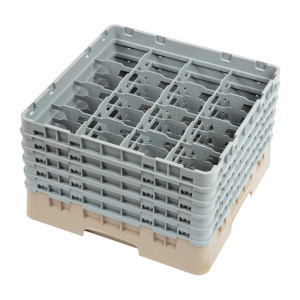 Klaasiriiul 16 sektsiooniga Camrack beige-L 500 x S 500mm - Cambro