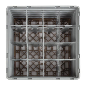 Klaasiriiul 16 sektsiooniga Camrack beige-L 500 x S 500mm - Cambro