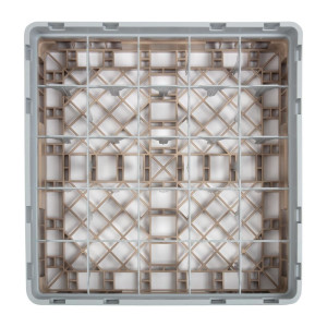 Klaasiriiul 25 sektsiooniga Camrack beige - L 500 x S 500 mm - Cambro