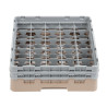 Klaasiriiul 25 sektsiooniga Camrack beige Kõrgus-L 500 x P 500mm - Cambro