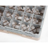 Klaasiriiul 25 sektsiooniga Camrack beige Kõrgus-L 500 x P 500mm - Cambro