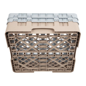 Klaasiriiul 25 sektsiooniga Camrack beige Kõrgus-L 500 x P 500mm - Cambro