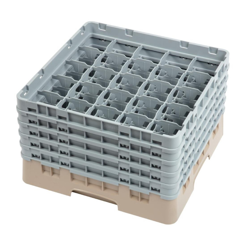 Klaasiriiul 25 sektsiooniga Camrack Beige-500x 500mm - Cambro Klaasiriiul 25 sektsiooniga Camrack Beige-500x 500mm - Cambro