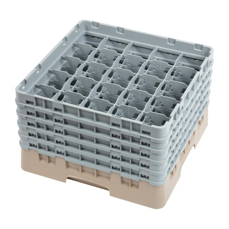 Klaasiriiul 25 sektsiooniga Camrack Beige-500x 500mm - Cambro