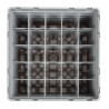 Klaasiriiul 25 sektsiooniga Camrack Beige-500x 500mm - Cambro