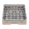 Klaasiriiul 36 sektsiooniga Camrack beige - L 500 x S 500 mm - Cambro