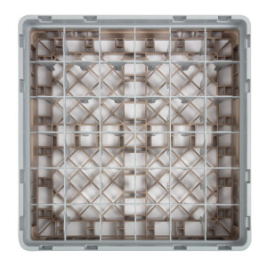 Klaasiriiul 36 sektsiooniga Camrack beige - L 500 x S 500 mm - Cambro