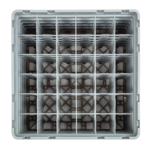 Klaasiriiul 36 sektsiooniga Camrack beige - L 500 x S 500 mm - Cambro
