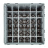 Klaasiriiul 36 sektsiooniga Camrack beige - L 500 x S 500 mm - Cambro