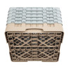 Klaasiriiul 36 sektsiooniga Camrack beige - L 500 x S 500 mm - Cambro
