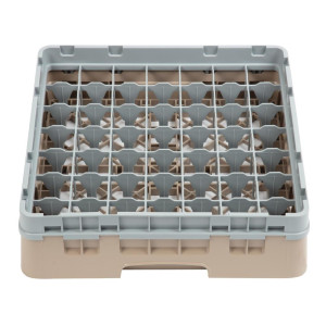 Klaasiriiul 49 sektsiooniga Camrack beige - L 500 x S 500 mm - Cambro