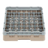 Klaasiriiul 49 sektsiooniga Camrack beige - L 500 x S 500 mm - Cambro