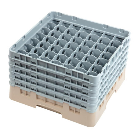 Klaasiriiul 49 sektsiooniga Camrack beige-L 500 x S 500mm - Cambro - Fourniresto