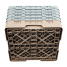 Klaasiriiul 49 sektsiooniga Camrack beige-L 500 x S 500mm - Cambro - Fourniresto