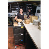 Konteiner Epp GN 1/1 ülaosaga avamisega - 46L - Cambro