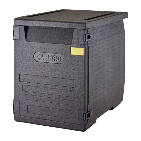 Eeslaadimisega Epp 600 x 400 mm esiküljega konteiner ilma liuguriteta - 155L - Cambro