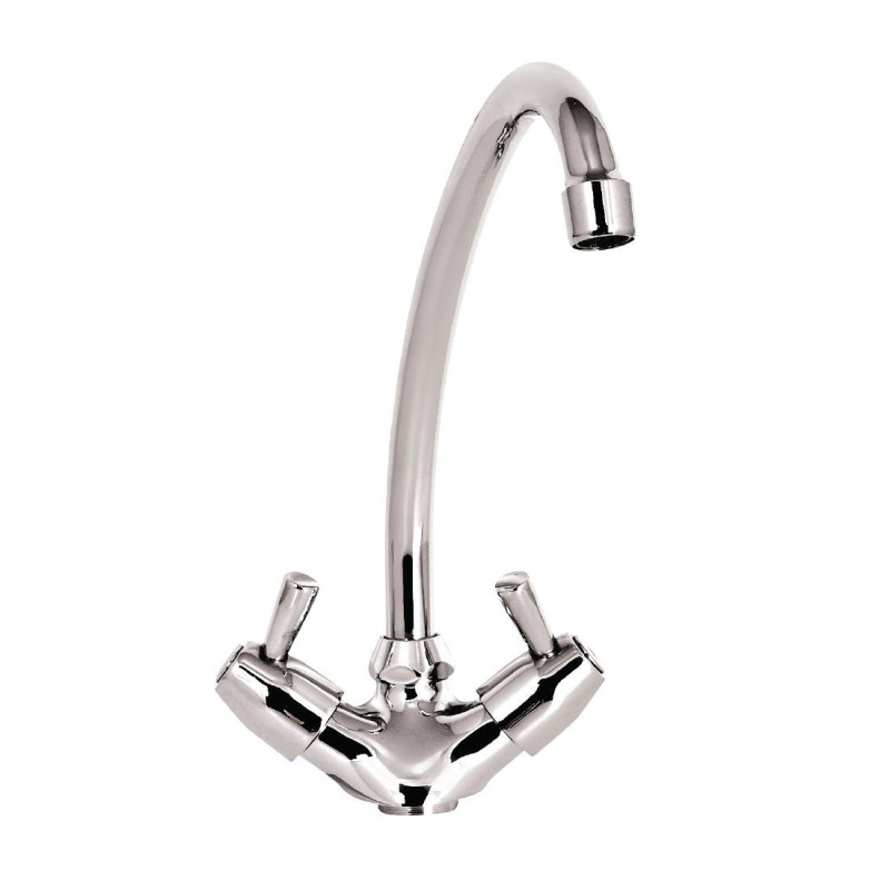 Segisti üheauguline 1/4 pööret standardmudeliga kael - L 200mm - FourniResto Segisti üheauguline 1/4 pööret standardmudeliga kael - L 200mm - FourniResto