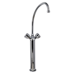 Segisti üheauguline mudel raskete 3/4" klapidega, 2 kraaniga sambal - L 300 mm - FourniResto