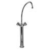 Segisti üheauguline mudel raskustega 3/4" koos 2 kraaniga postil - L 200 mm