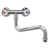 Segisti Bitrou Mudel Raske 3/4" Seinakinnitus Madala kaelaga - L 200mm - FourniResto