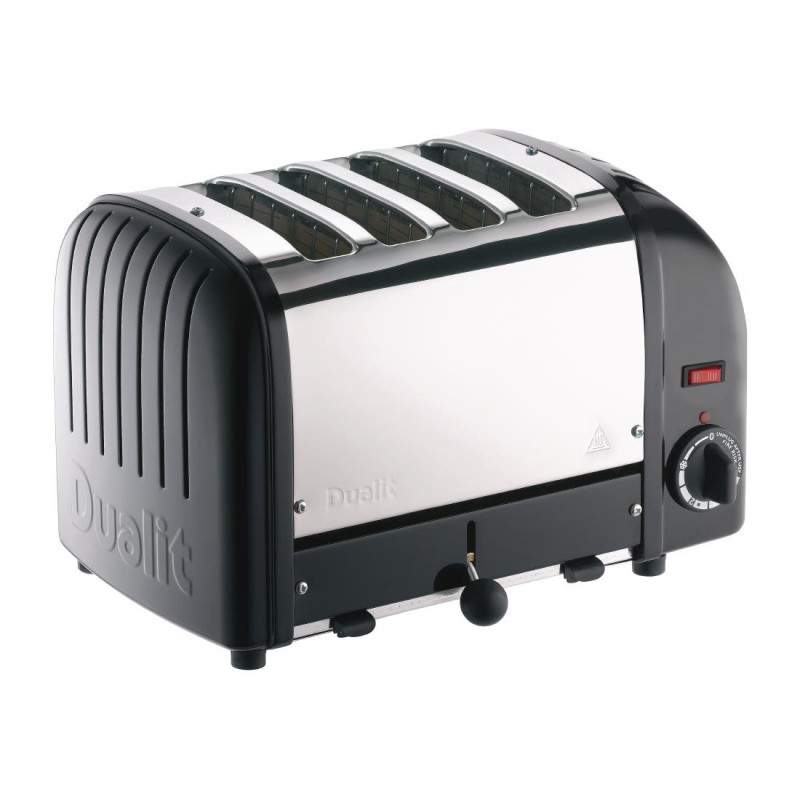 4-Slice Black Vario Toaster - Dualit 4-Slice Black Vario Toaster - Dualit