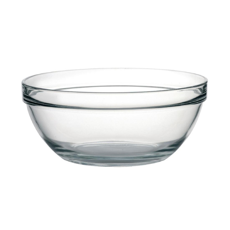 Glass Chef Bowls - 260mm - Set of 6 - Arcoroc - Fourniresto Glass Chef Bowls - 260mm - Set of 6 - Arcoroc - Fourniresto