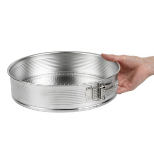 Ümmargune hingedega plekist vorm - Ø 280 mm - FourniResto
