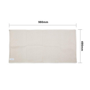 Kuumakindel lapp Intensiivne kasutamine - 500 x 1030 mm - Vogue - Fourniresto