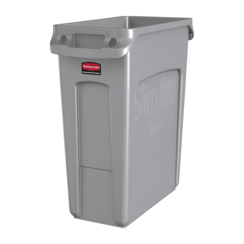 Plastikust Slim Jim prügikast - 60L - Rubbermaid Plastikust Slim Jim prügikast - 60L - Rubbermaid